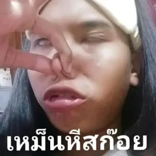 Telegram sticker 🤮 สติ๊กเกอร์อาเฟยสุดหล่อ