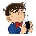 Video sticker 😋 detective conan