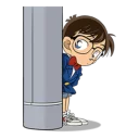 Telegram sticker 👀 detective conan