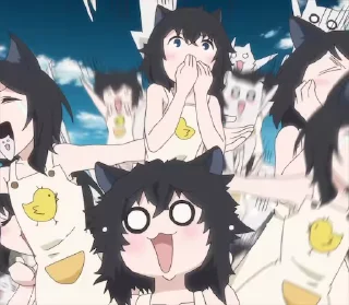 Video sticker 😛 @fixfox Tensei Shitara Ken Deshita