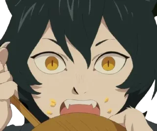 Telegram sticker 🐱 Izutsumi Delicious in Dungeon