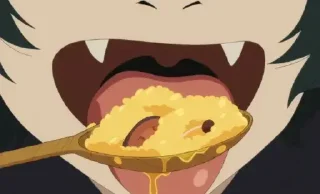 Telegram sticker 🐱 Izutsumi Delicious in Dungeon