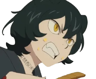 Telegram sticker 🐱 Izutsumi Delicious in Dungeon