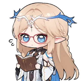 Telegram stiker 💫 Wuwa // @Anime_Sticker_noob