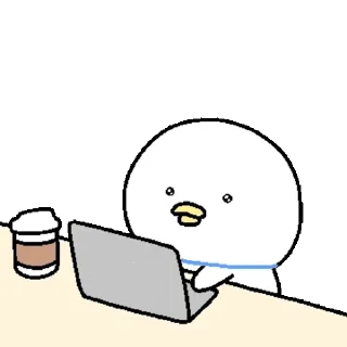 Video sticker 👍 @KakaoEmoji 조금 이상한 오리씨의 직장생활 2