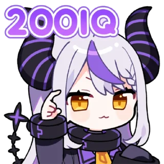 Telegram sticker 🛸 Laplus @見字睇v