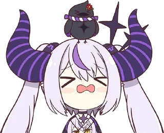 Sticker 🛸 Laplus @見字睇v