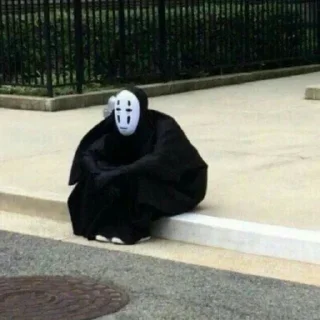 Телеграм стикер ♿ hide behind my disguise @vmirmk