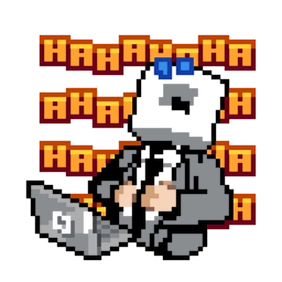 Telegram sticker 🤣 Not Pixel Original - Not Pixel @sticker_bot