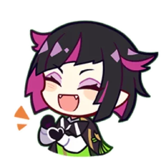 Telegram stiker 👏 Twisted Wonderland stickers; art by @momo720twst