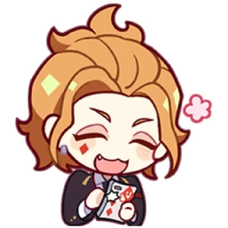 Video sticker 😸 Twisted Wonderland stickers; art by @momo720twst