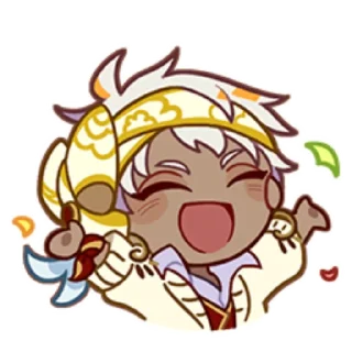 Telegram stiker 😆 Twisted Wonderland stickers; art by @momo720twst