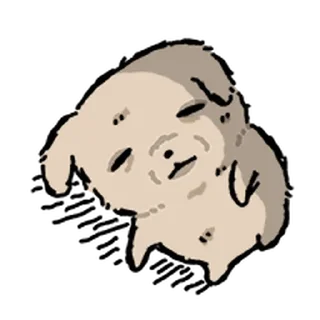 Telegram stiker ⭐ 깨득이 3 @moe_sticker_bot