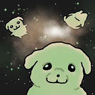 Telegram stiker ⭐ 깨득이 3 @moe_sticker_bot