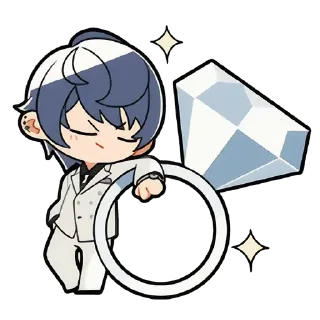 Telegram sticker 💬 Tears of Themis Pack 7 created by Mitsuyuki2171