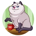 Telegram sticker 😑 Cathbert