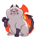 Telegram sticker 😡 Cathbert