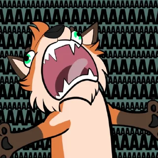 Video sticker 😨 🍀 Lucky Fox 🦊 VIDEOS @TheLuckyFox