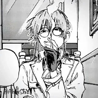 Video sticker 📎 - ᗷY @ahMshY 𓉮 . Kyouko Mejiro (Manga)