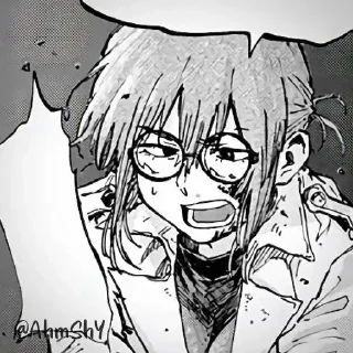 Video sticker 📎 - ᗷY @ahMshY 𓉮 . Kyouko Mejiro (Manga)