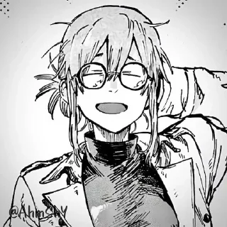 Telegram sticker 📎 - ᗷY @ahMshY 𓉮 . Kyouko Mejiro (Manga)
