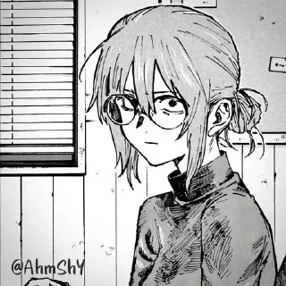 Video sticker 📎 - ᗷY @ahMshY 𓉮 . Kyouko Mejiro (Manga)