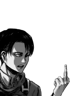 Telegram stiker 🖤 Manga :: @CaptainRivaille