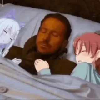 Video sticker 😴 Ryan Gosling by @Frostystickers