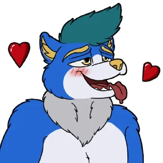 Video sticker 😩 DH Blue Bear by @Jay_Riverson