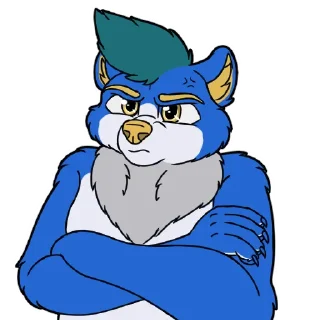 Video sticker 😡 DH Blue Bear by @Jay_Riverson