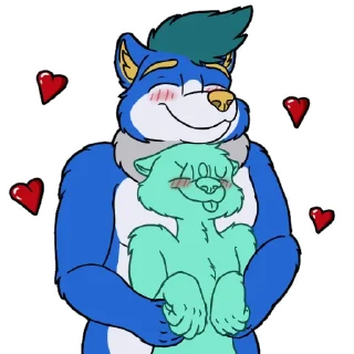 Video sticker 🤗 DH Blue Bear by @Jay_Riverson