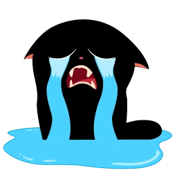 Sticker 😿 Cat Teftel - @TgEmojis