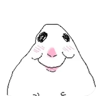 Telegram sticker 🫥 silly hamsters