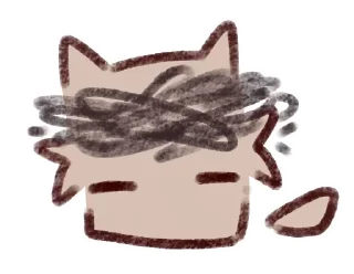 Telegram sticker 😔 Alekum @anime4_arts