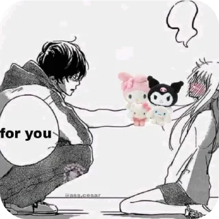 Телеграм стикер 🐱 Dumbass