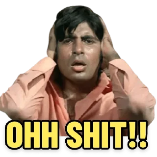 Telegram stiker 😀 Bollywood Meme