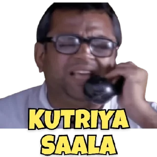 Telegram stiker 😀 Bollywood Meme