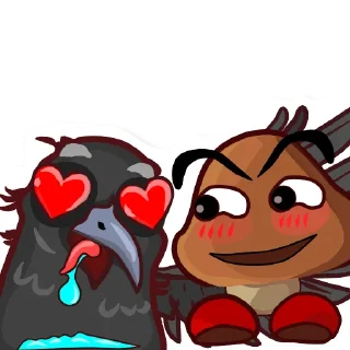 Telegram sticker ❤️ ГумбаСтикеры