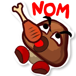 Telegram sticker 🍗 ГумбаСтикеры