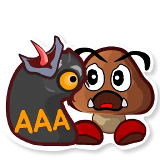 Telegram sticker 👬 ГумбаСтикеры