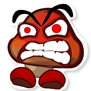 Telegram sticker 😡 ГумбаСтикеры