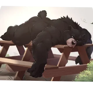 Video sticker 🐻 Grrr