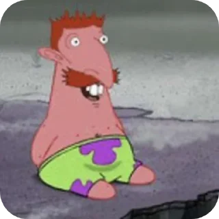 Телеграм стикер 🧸 Spongbob&Patrick @RichFelex