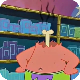 Телеграм стикер 👍 Spongbob&Patrick @RichFelex