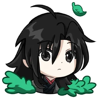 Telegram sticker 😶 mdzs x genshin @qqwelj