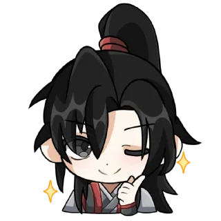 Video sticker 😉 mdzs x genshin @qqwelj