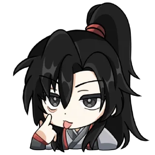 Video sticker 😛 mdzs x genshin @qqwelj