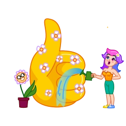 Telegram sticker 👍 Rainbow Girl