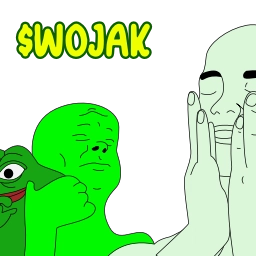 Telegram sticker 🟩 $WOJAK Pack (@WOJAK_ETH)