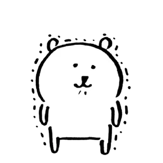Telegram sticker 💬 농담곰2 By @KakaoEmoticon
